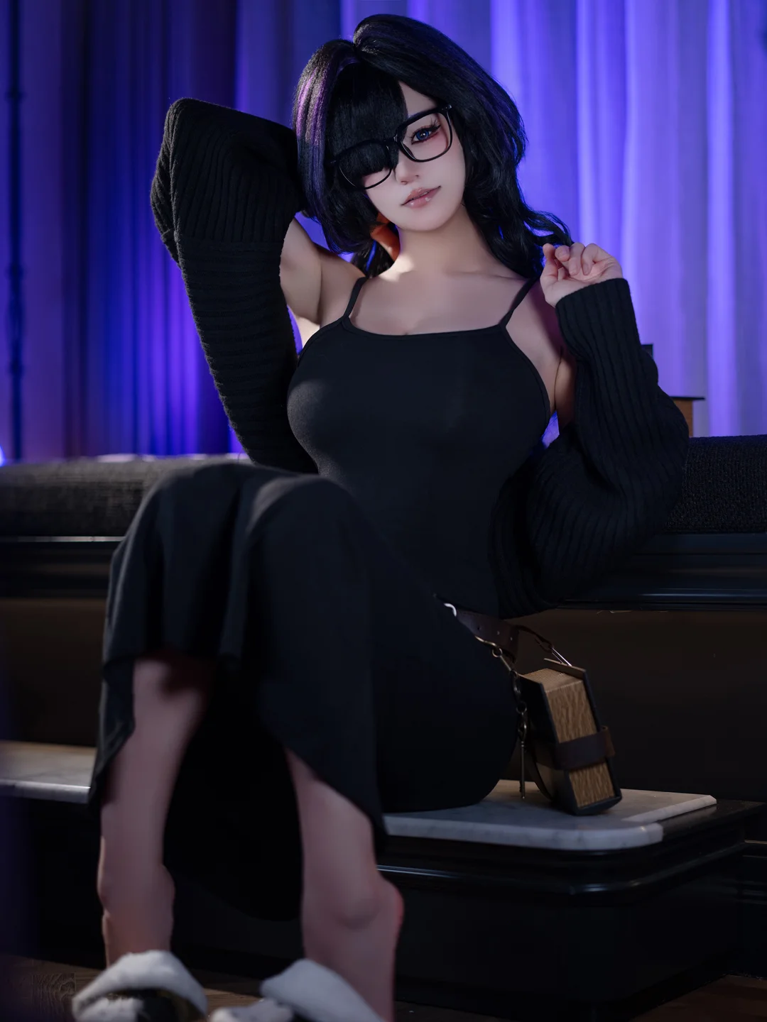 小仓千代w - Nikke：胜利女神 蕾贝儿 [38P-230MB] tg@simisebaisi 【丝足阁】005.webp